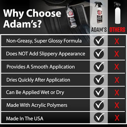 Adam's Polishes Rubber Mat & Liner Protectant (Cleaner & Protectant Combo) - style: Cleaner & Protectant Combo
