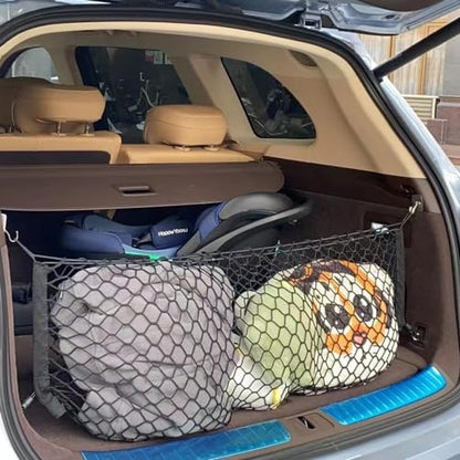 Trunk Organizer Cargo Net Compatible with 2017 to 2022 2023 2024 2025 Nissan Rogue