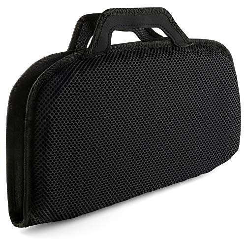 FOMI Premium All Gel Portable Seat Cushion | (15" x 17") | Comfortable Orthopedic Pad for Car, Office Chair, Wheelchair, Plane, or Home | Pressure Sore Relief, Prevents Sweaty Bottom | Foldable