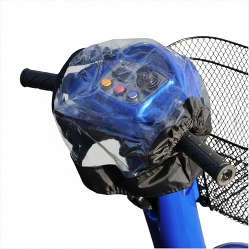 Dashboard Rain Cover – Square Type Waterproof Gauge Cover, Sun & Rain Protection for Outdoor Vehicles, Scooters, ATVs, Boats (Black) - color: Black