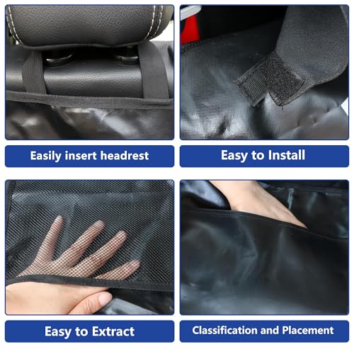 Dog Cargo Liner for Jeep, Pet Cargo Trunk Liner Mat Cover for 2007-2025 2026 Jeep Wrangler Accessories JK JL Unlimited 4 Door, Waterproof Oxford, Star