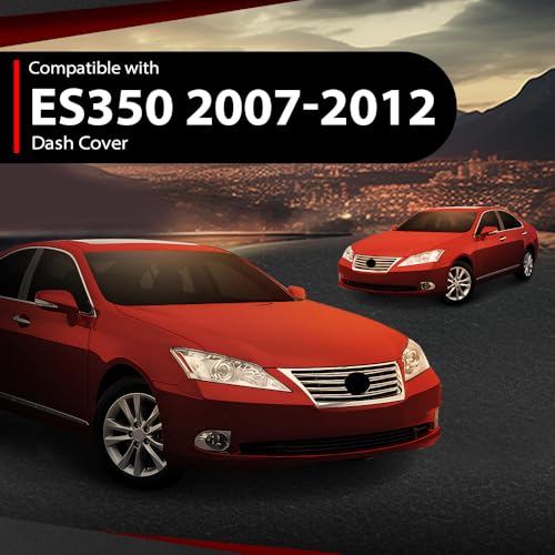 Dash Cover Dashboard Compatible with LX ES350 2007-2012 Black Dash Board Cover