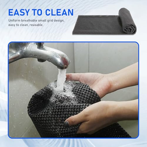1 PC Car Roof Anti-Skid Mat, 47.2" x 39.3" Luggage Bag Anti-Scratch Car Paint Protection Pad, Cuttable Multi-Function Trunk Table Floor Sun and Dust Proof Mat, Universal for Cars Home (Black)