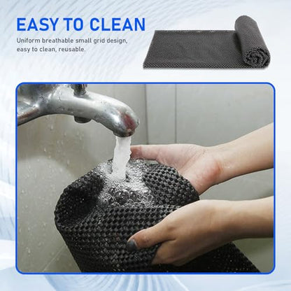 1 PC Car Roof Anti-Skid Mat, 47.2" x 39.3" Luggage Bag Anti-Scratch Car Paint Protection Pad, Cuttable Multi-Function Trunk Table Floor Sun and Dust Proof Mat, Universal for Cars Home (Black)