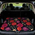 Car Trunk Mat - Universal Size 29" x 39", Floral Pattern Cargo Liner, Car Accessory for SUVs/Sedan/Wagons, Durable Protective Mat, Trunk Liner for Families/Travel Enthusiasts (Flowers-1) - style: flowers-1