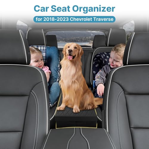 Car Seat Organizer for Chevrolet Traverse 2018-2026, Console Organizer Backseat Box for Chevy Traverse, Dog Toy Box Storage Bin Kids Toys Baby Supplies Travel Accessories - size: For 18-26 Traverse