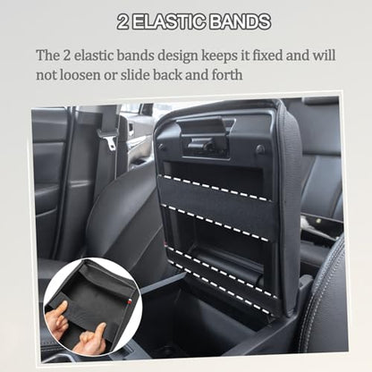 JDMCAR Center Console Cover Compatible with 2025 2026 Toyota 4Runner Accessories, Interior Customized Anti-Scratch PU Leather Armrest Protector Cover - size: Fits 2025+ 4Runner