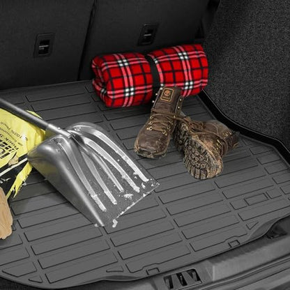 Floor Mats for 2021-2025 2026 Hyundai Elantra & Elantra N (Not for Hybrid), All Weather TPE Cargo Mat Floor Liners with 1st & 2nd Row Car Mats and Trunk Floor Mat