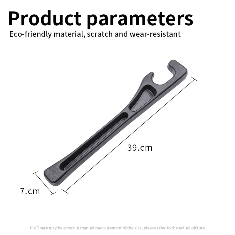 for Tesla Car Seat Gap Filler for Model 3 Y 2016-2024 - EVA Anti-Slip Organizer with Storage Slots for Phone/Keys, Easy Installation Gap Blocker to Prevent Items Falling (2 Pack Black)