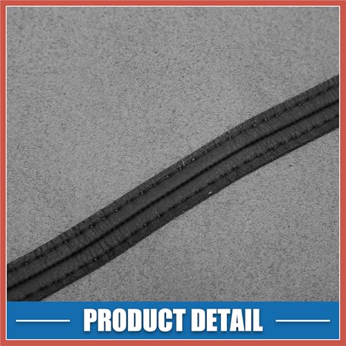 ACROPIX Car Front Door Panel Armrest Cover Interior Door Trims for Nissan Altima Sedan 2007-2012 Black 1 Pair Car Parts