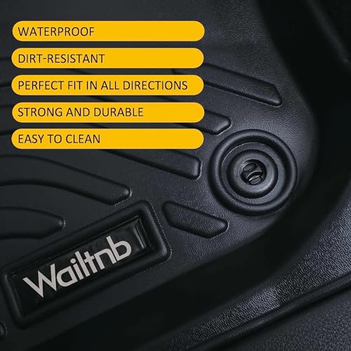 Floor Mats Custom for 2018-2025 Audi Q5 / SQ5 2023 2022 2021 2020 2019 2018 All Weather Protection Non-Slip Durable Floor Liners Fits Front& 2nd Row Full Set Black Accessories - style: 24|For Audi Q5/SQ5 | 2018-2025 | Mat