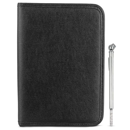 Samsill Car Registration and Insurance Holder, Owner's Manual Glove Box Organizer, 7.25 x 10 inches, Car Document Holder, Black