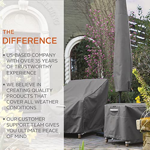 Classic Accessories Ravenna Water-Resistant 50 Inch Patio Loveseat Cover, Patio Furniture Covers - size: 50 Inch