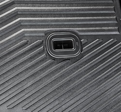 Backrest Mats Kick Mats for 2021-2024 2025 2026 Kia Sorento 7 Seats Bench Seat Car Mat Accessories, All Weather TPE Seat Back Cover Protector(2nd Row Kick Mats 7 Seats)