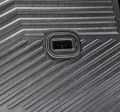 Backrest Mats Kick Mats for 2021-2024 2025 2026 Kia Sorento 7 Seats Bench Seat Car Mat Accessories, All Weather TPE Seat Back Cover Protector(2nd Row Kick Mats 7 Seats)