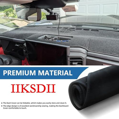 Dash Cover Custom Fit for 2012-2007 Le-xus LS LS460 LS600H (for Left Hand Drive) Dashboard Cover Non-Slip Pad Dash Board Mat Accessories