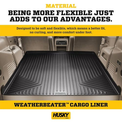 Husky Liners Weatherbeater Trunk Liner | Fits 2023-2026 Honda Accord | Trunk, 1-pc. Black - 44151 - size: Trunk, style: 2023 - 2024