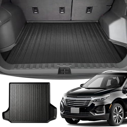 Premium Cargo Liner for Chevrolet Equinox SUV 2018-2026 - 100% Protection - Custom Fit Car Trunk Mat - Easy-to-Wash & All-Season Black Cargo Mat - 3D Shaped Laser Measured Trunk Liners for GMC Terrain