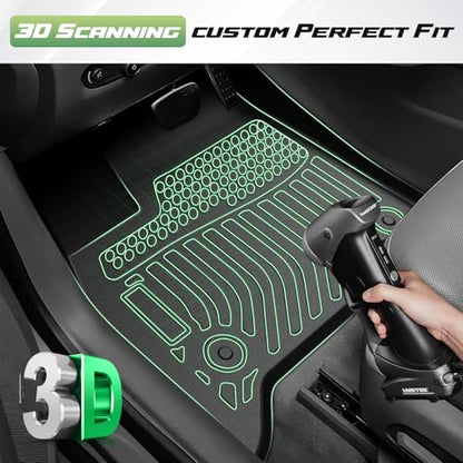Cartist Floor Mats for 2018-2023 Chevy Traverse 7 Seats (Fit 2024 Traverse Limited), All Weather Cargo Liner for Traverse Accessories, Heavy Duty TPE Floor Mats and Cargo Mats, Car Accessories - size: 1)Chevy Traverse 7 Seats 18-23