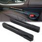 2 Pack Car Seat Gap Filler with Storage Box,Car Console Gap Filler,Fill the Gap Between Seat and Console,Prevent Things from Dropping,Convenient to Storage Keys and Phone(Black2) - color: Black2