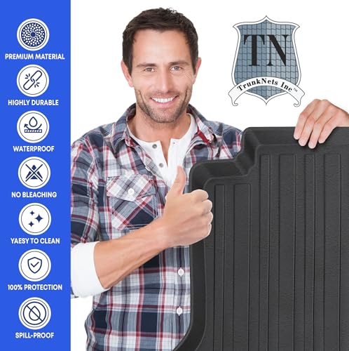 Premium Cargo Liner for Nissan Altima 2013-2025 2026-100% Protection - Custom Fit Car Trunk Mat - All-Season Black Cargo Mat - 3D Shaped Laser Measured Trunk Liners for Nissan Altima