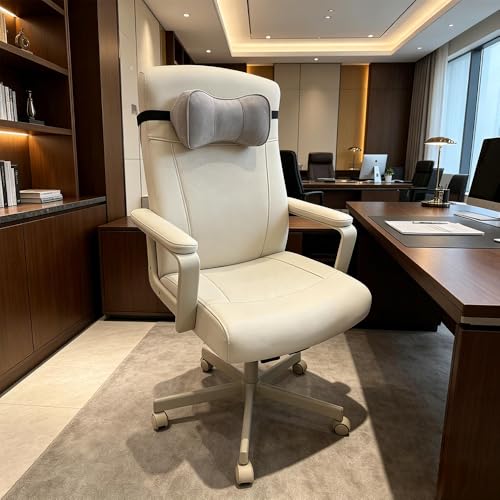 Carwales Car Neck Pillow Recliner Headrest Pillow for Couch Office Chair Memory Foam Lower Back Lumbar Pain Relief Ergonomic Design Extension Adjustable Strap Fits Driving Car (Gray) - color: Gray