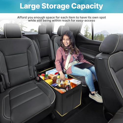 Car Seat Organizer for Chevrolet Traverse 2018-2026, Console Organizer Backseat Box for Chevy Traverse, Dog Toy Box Storage Bin Kids Toys Baby Supplies Travel Accessories - size: For 18-26 Traverse