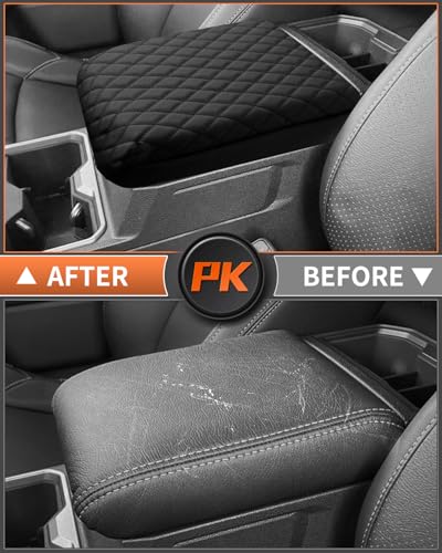 Shademax Custom for 2024 2025 Toyota Tacoma Center Console Cover Armrest Cover for Tacoma Accessories 2026 Armrest Cushion Pad Leather Middle Console Lids Cover Seat Box Protector Anti-Scratch - size: Size for Toyota Tacoma 2024-2026