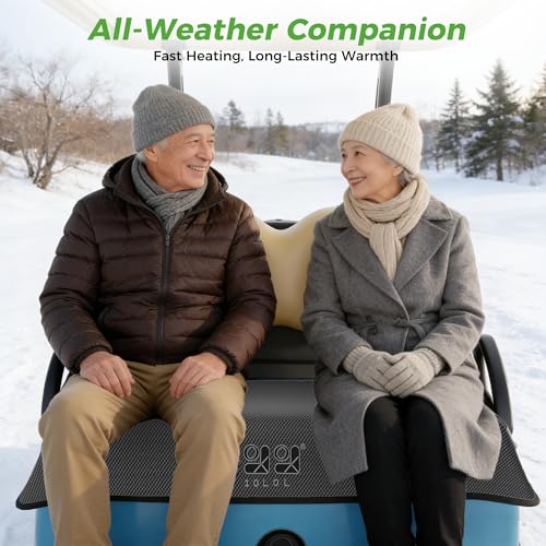 10L0L Universal Golf Cart Seat Covers/Seat Blanket for EZGO TXT/RXV & Club Car DS/Precedent, Breathable Seat Towel/Seat Cushions with Non-Slip Backing, All-Season Comfort (Not for Yamaha) - color: Diamond Pattern
