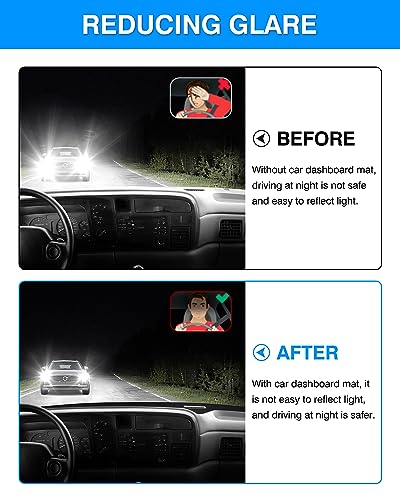 Autorder Dashboard Cover Mat for 1994-1997 Dodge Ram 1500 2500 3500 Accessories Dash Cover Flannel Dash Mat Sunshade Glare UV Rays Protector - size: 1994-1997 Dodge Ram