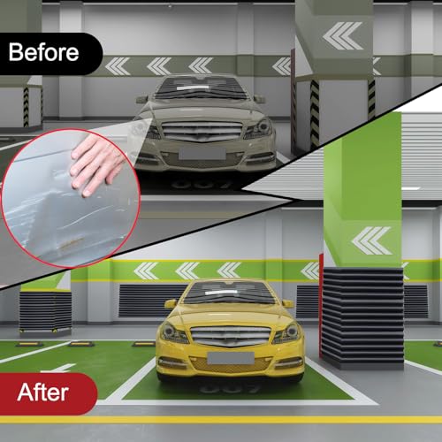 Garage Wall Protector for Car Doors – Impact-Absorbing, Scratch & Dent Guard, Easy Install for Garage Walls，2.75in x 9.84ft
