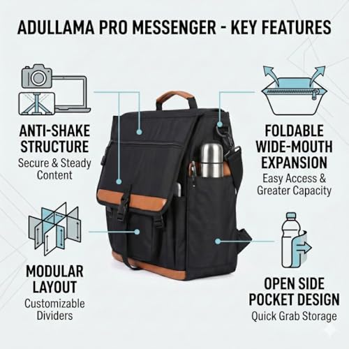 Car Front Seat Organizer with Stable Anti-Swing Design, Passenger Seat Organizer fits 15.6" Laptop, Mobile Office for Car & Truck Front Seat Organizer, Professional Work Bag for Car, Trucks