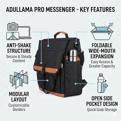 Car Front Seat Organizer with Stable Anti-Swing Design, Passenger Seat Organizer fits 15.6" Laptop, Mobile Office for Car & Truck Front Seat Organizer, Professional Work Bag for Car, Trucks