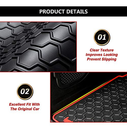 Cartist Cargo Liner Compatible with 2015-2024 Jeep Renegade Trunk Mat Car Rear Boot Liner