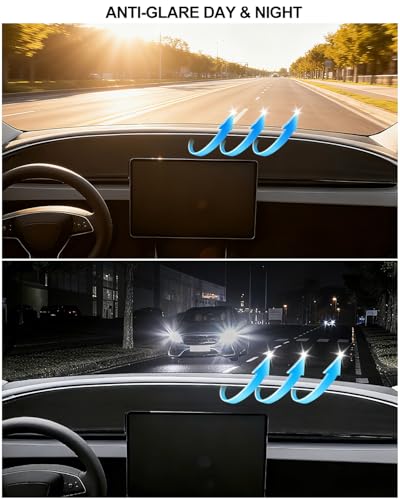 for Tesla Dashboard Cover Mat Model Y Refreshed Juniper Accessories 2025 2026 Interior Dash Mat Pad Anti-Glare & Sun Protection Center Console Model Y Suede Dash Vent Covers Black