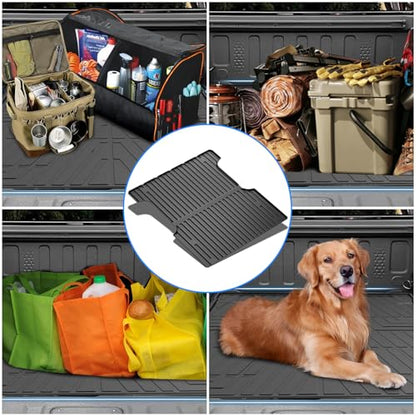 Trunk Mat for Toyota Tundra SR5 2022-2025, MERXENG Car Trunk Protector All-Weather Rear Cargo Area Mat Protective Floor Mat for Toyota Tundra SR5 2022-2025 - size: for Toyota Tundra SR5 2022-2024