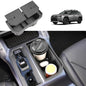 2026 RAV4 Cup Holder Console Tray, for Toyota RAV4 (LE/SE/XLE Premium/Woodland/XSE/Limited/GR Sport), Waterproof &Sturdy Cup Holder Insert 2026 RAV4 Accessories - color: Black-h