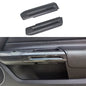 Interior Door Handle Cover Trim Compatible with 2015 2016 2017 2018 2019 2020 2021 2022 2023 2024 Ford Mustang Accessories (Carbon Style)