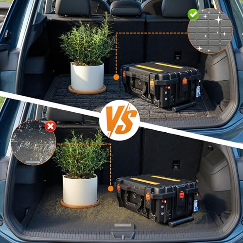 Trunk Liner for 2010-2024 Toyota 4Runner 5 Seat 3D Custom Fit All-Weather TPE Material Waterproof Car Cargo Liner Mat, Black - color: 2010-2024 Toyota 4Runner
