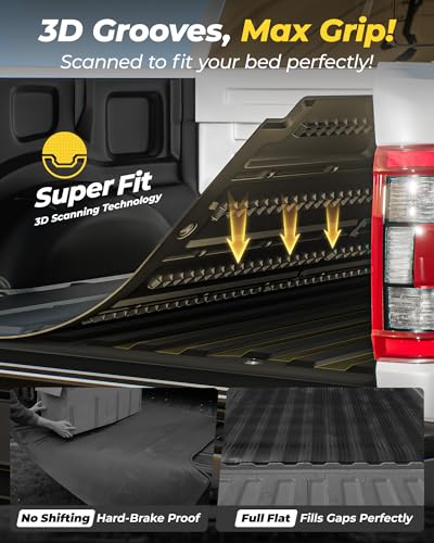 3W Front Trunk Mat & Trunk Bed Mat Fit Silverado EV/GMC Sierra EV/Sierra EV Denali 2024 2025 2026,All Weather TPE Custom Fit Car Accessories for Silverado EV/GMC Sierra EV/Sierra EV Denali - size: Chevy Silverado EV 24-25 Front Mat & Bed Mat