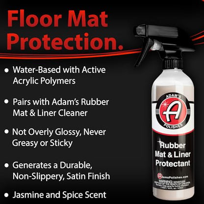 Adam's Polishes Rubber Mat & Liner Protectant (Cleaner & Protectant Combo) - style: Cleaner & Protectant Combo