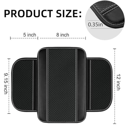 NBTEPEM 6 PCS Car Steering Wheel Cover Set, Microfiber Leather Steering Wheel Covers Universal 14.5-15 inch, Center Console Cover, Seat Belt Cushion, Cup Holder Coaster, Car Accessories Set White - color: Black with white, size: Steering Wheel Cover Set