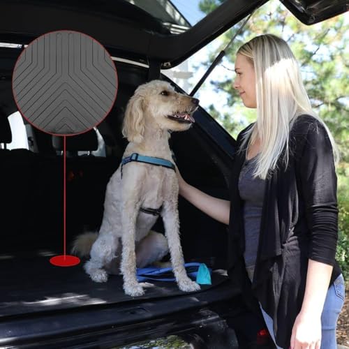 Volvo XC60 2010-2017 Cargo Liner 3D Custom Fit Heavy Duty All Weather Rubber Car Trunk Liners Waterproof Odorless Non-Slip Soft TPE Cargo Mats (Black) by RizLiner - size: XC60 2010 - 2017 Cargo
