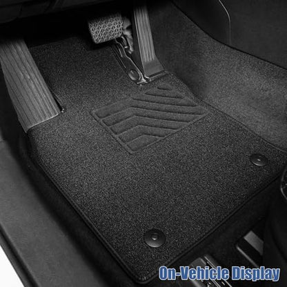Carpet Floor Mats Fit for VW Tiguan 2018-2024, Custom Fit All Weather Anti-Slip Waterproof Floor Liners - 3pc