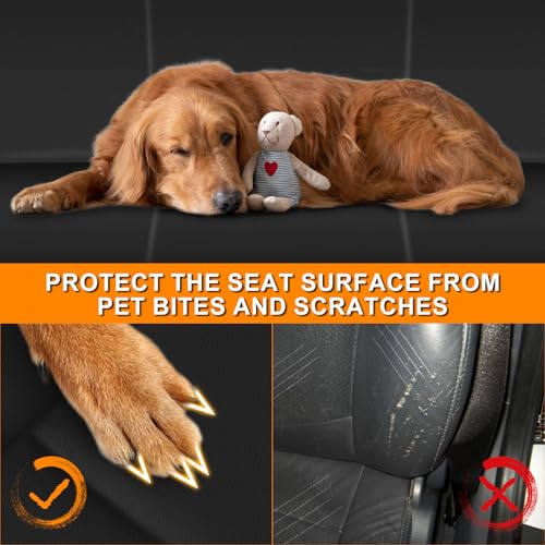Driver & Passenger Seat Cover Compatible with 1965-1979 Jeep CJ5, 1976-1980 Jeep CJ7, Front Low-Back Bucket Seat - color: black