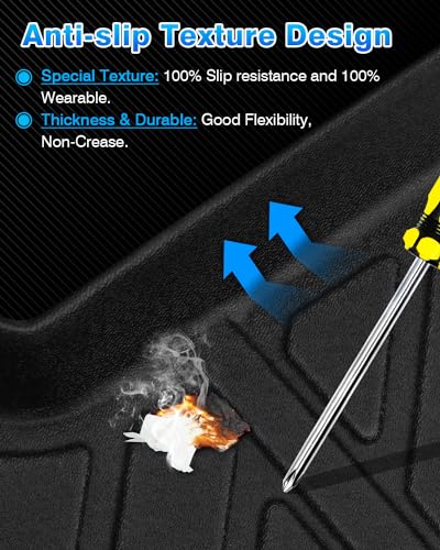 Cartist Cargo Liner - Trunk Mat for Jeep Grand Cherokee 2022-2026 5 Seater Only (NOT for WK or Grand Cherokee L), All Weather Cargo Mat for Cherokee Accessories, Heavy Duty Car Mats, Car Accessories - size: 6)Jeep Grand Cherokee 5 Seater【2022-2026】