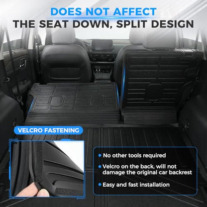 Cargo Mat Fit for Nissan Rogue 2021-2026, Rear Trunk Mat & Back Seat Backrest Protectors, Custom Fit TPE All-Weather Cargo Liner, Waterproof & Non-Slip Rogue Accessories (Not for Rogue Sport) - size: Fit for Nissan Rogue