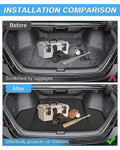 Powerty Cargo Mat Compatible with Mazda CX-50 2023 2024 2025 2026 Cargo Liner Rear Trunk Mat Cargo Tray All Weather TPO 3D Trunk Floor Mat Waterproof Protector CX50 Accessories - size: For｜Mazda CX-50｜23-26｜Cargo Mat