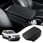 Custom for Center Console Cover Jeep Grand Cherokee L 2021-2025 2026/Jeep Grand Cherokee WL 2022-2026 Armrest Cover Accessories Leather Armrest Seat Box Cover Protector with Pockets Storage Bag - size: Jeep Grand Cherokee L 2021-2025 2026