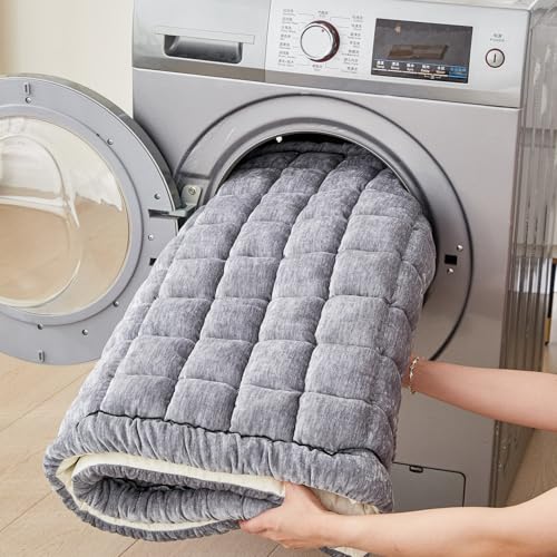 Backseat Pet Bed Mat, Truck Plaid Dog Bed for Car Back Seat, Deluxe Dog Seat Covers, Non-Slip Travel Pet Mat, Fit for Backseat Extenders and Trucks SUVs (Grey, 24.8x54 inch) - color: Grey